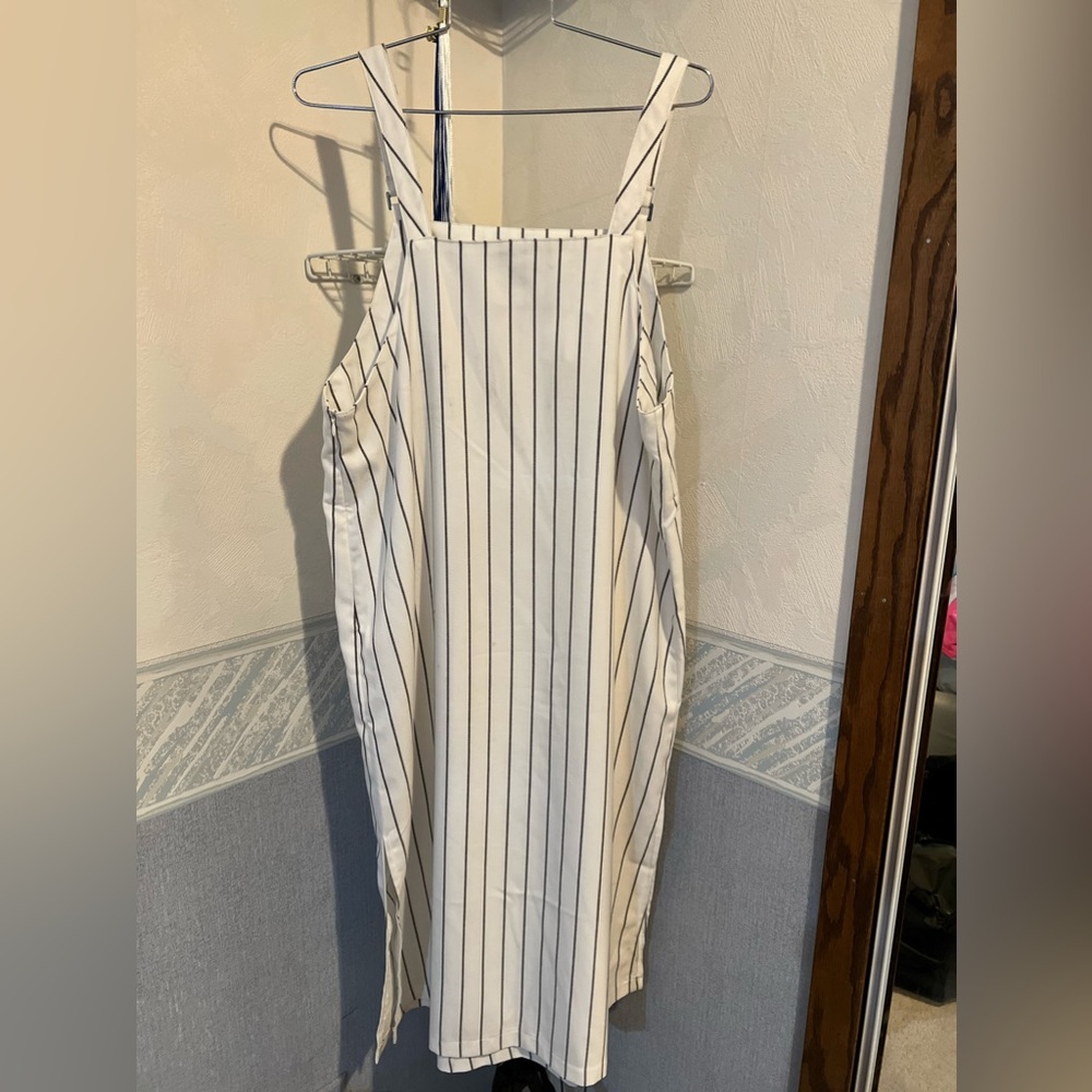 Dress shirt overalls